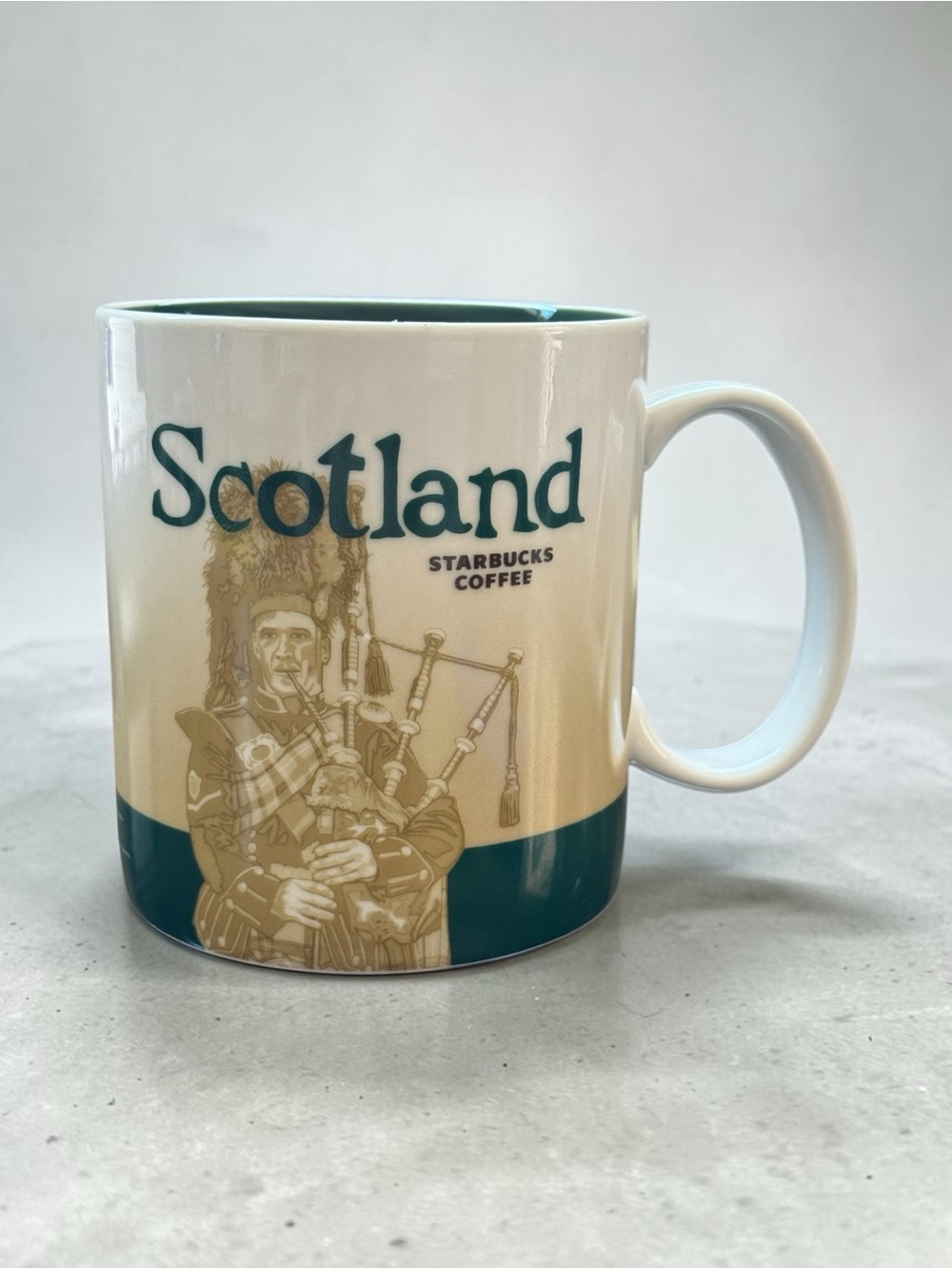 Starbucks Scotland Coffee Mug 2009 16 oz Collectible Collectors Series Excellent